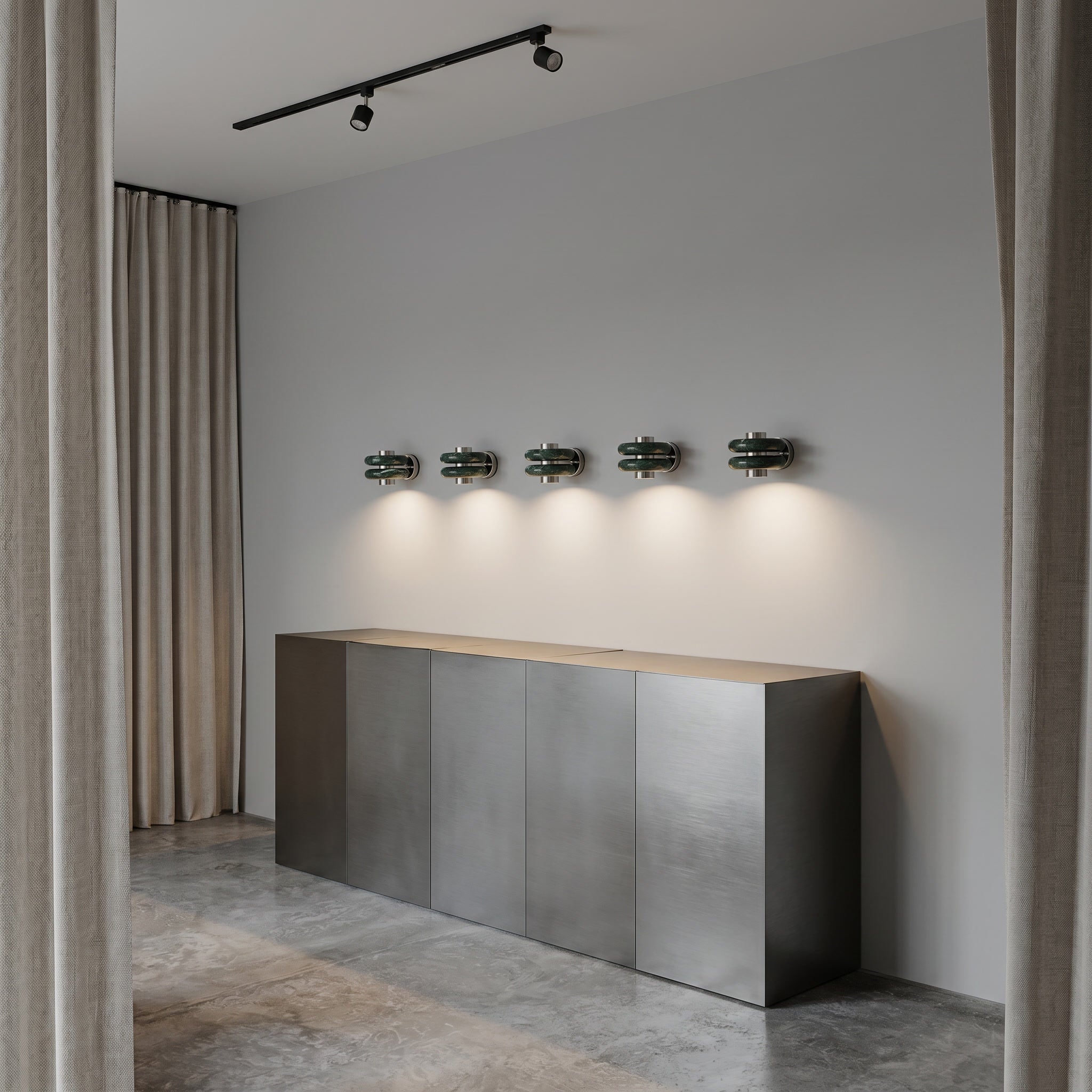 Aro Verde Tikal Marble Wall Light