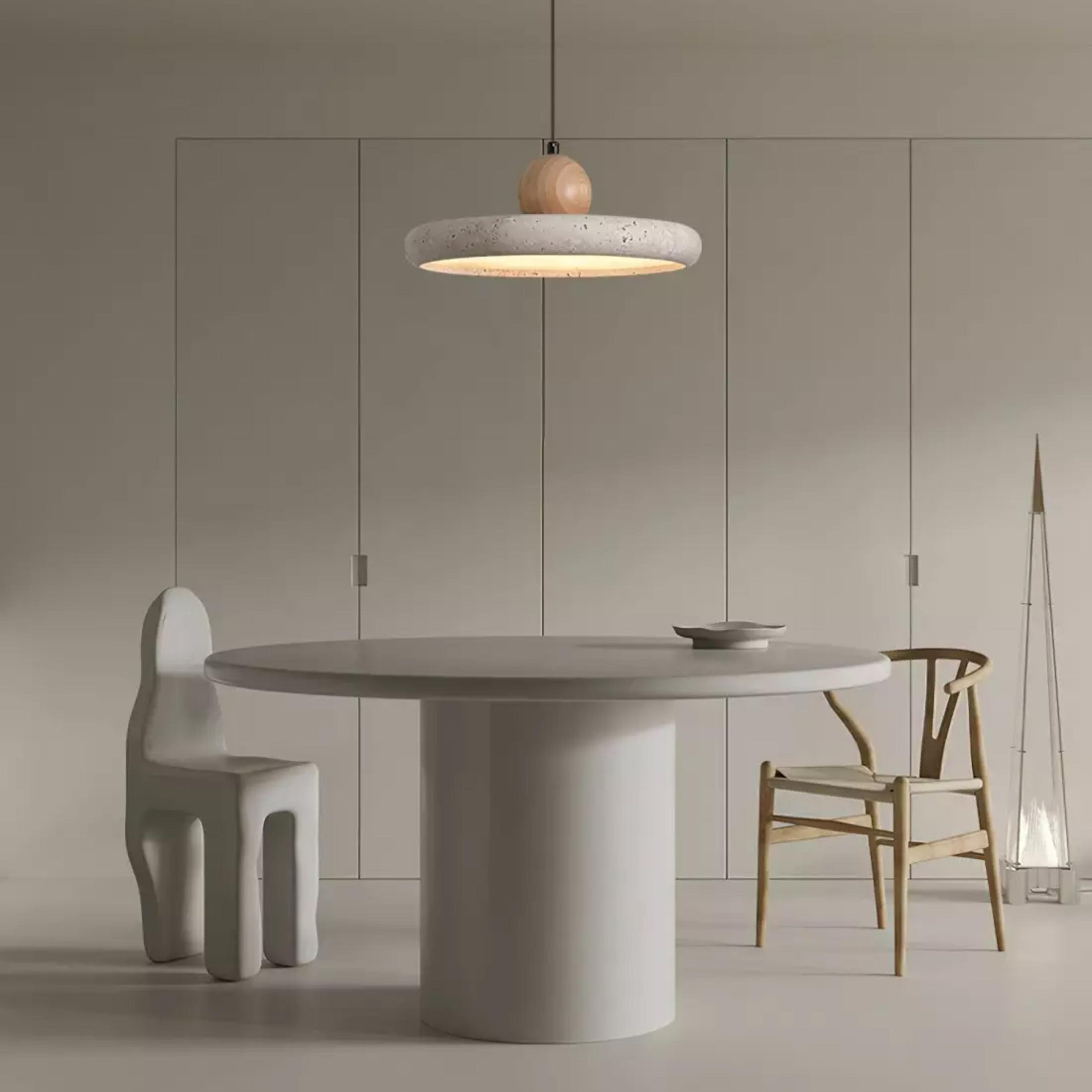 Kaia Natural Stone Pendant Light