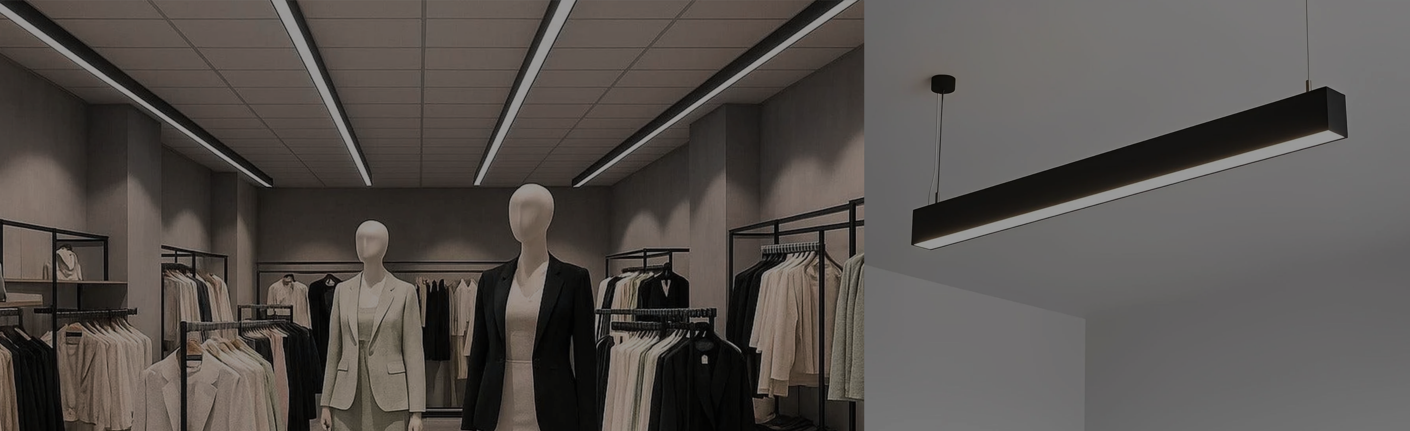 Linear lighting system collection at ORE Lighting