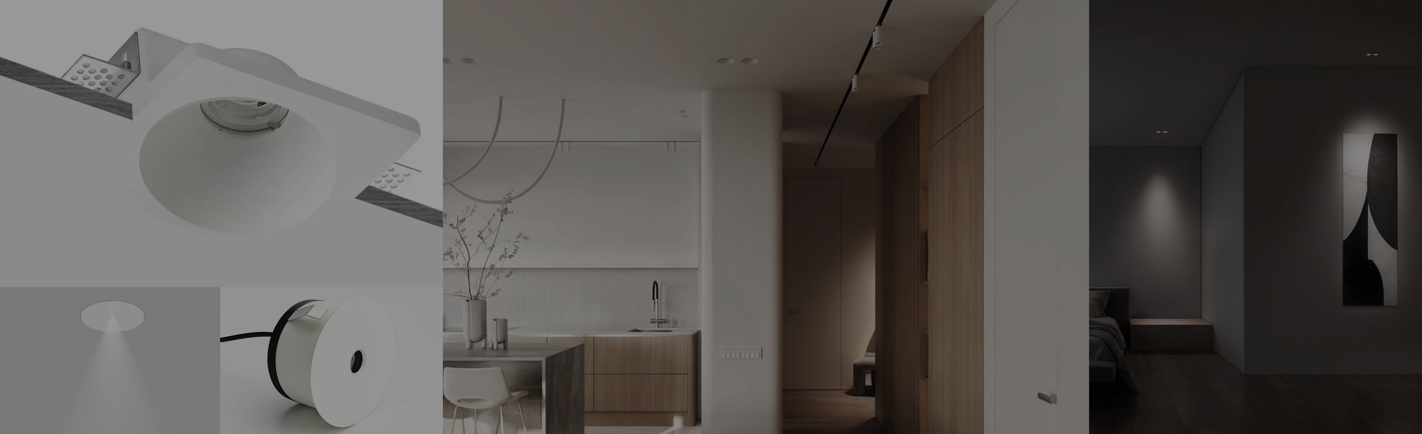 Recessed LED downlights collection at ORE Lighting
