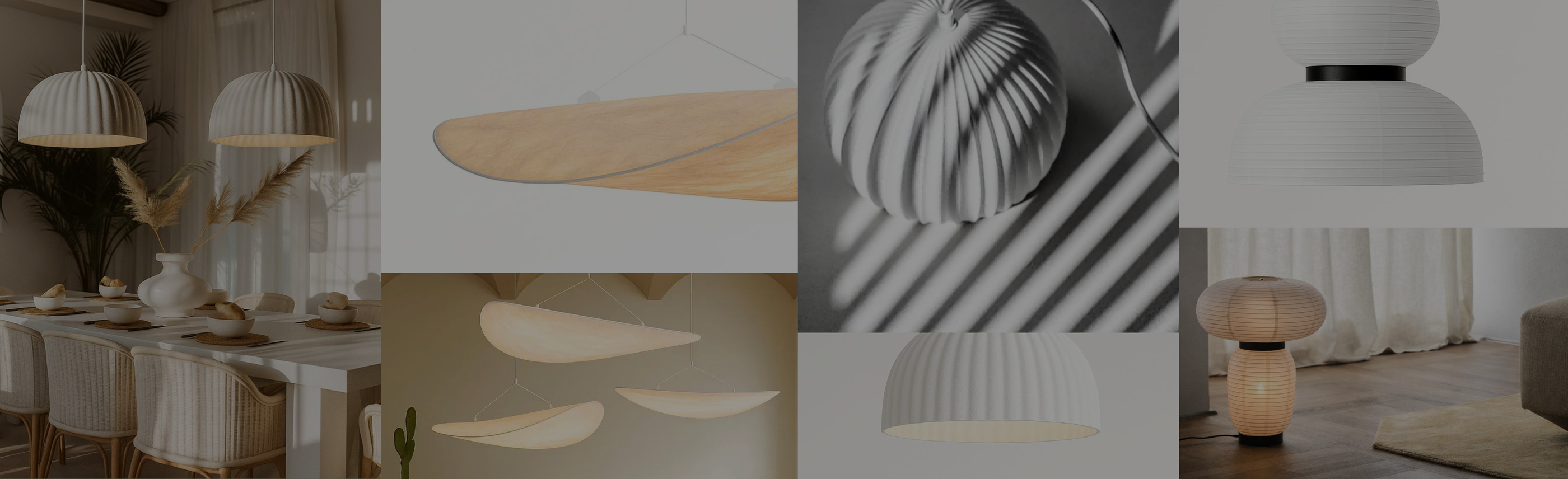 Silk pendant lights and lamps collection at ORE Lighting