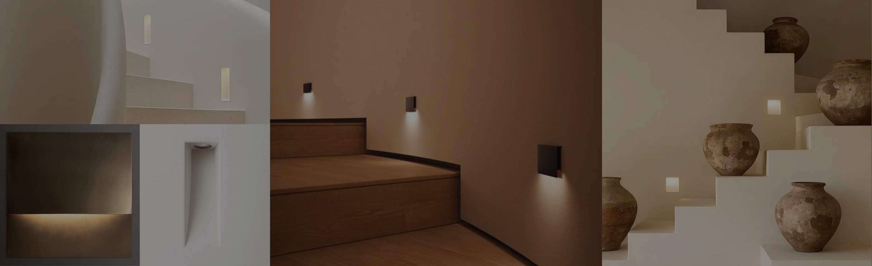 Indoor step lights and stair lighting collection at ORE Lighting