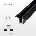 Ray Recessed Micro Magnetic Track Lighting