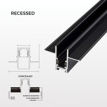 Ray Recessed Micro Magnetic Track Lighting