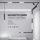 Line Magnetic Track Diffused Linear Light
