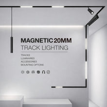 Line Magnetic Track Diffused Linear Light