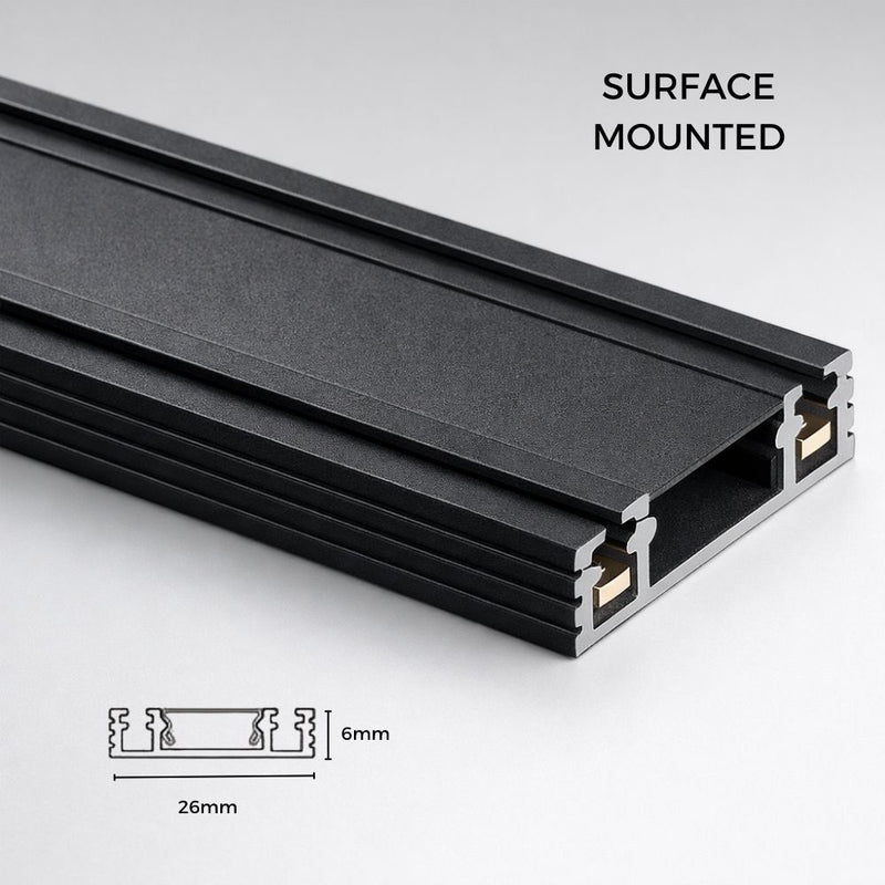 Axis Curved Magnetic Track Lighting