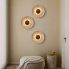Aska Natural Stone & Wood Wall Sconce