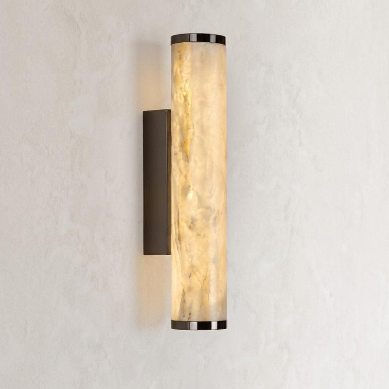 Alba Kari Ice Jade Indoor Wall Light Black