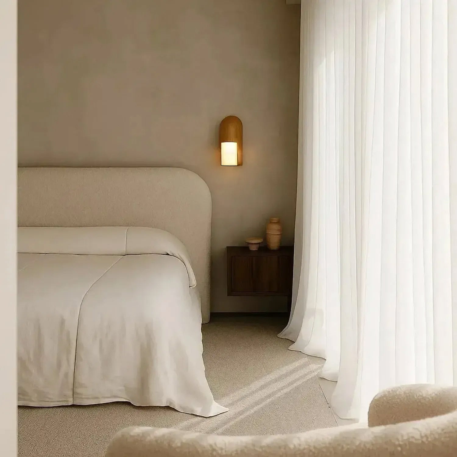 Arch wood Indoor LED Wall Light at ORE Lighting, Australia
