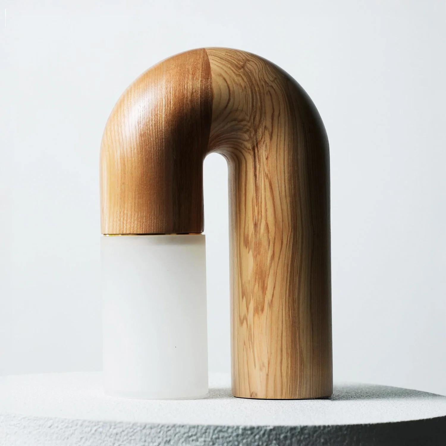 Arch wood Indoor LED Wall Light