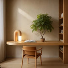 Arch Wood Touch Table Lamp