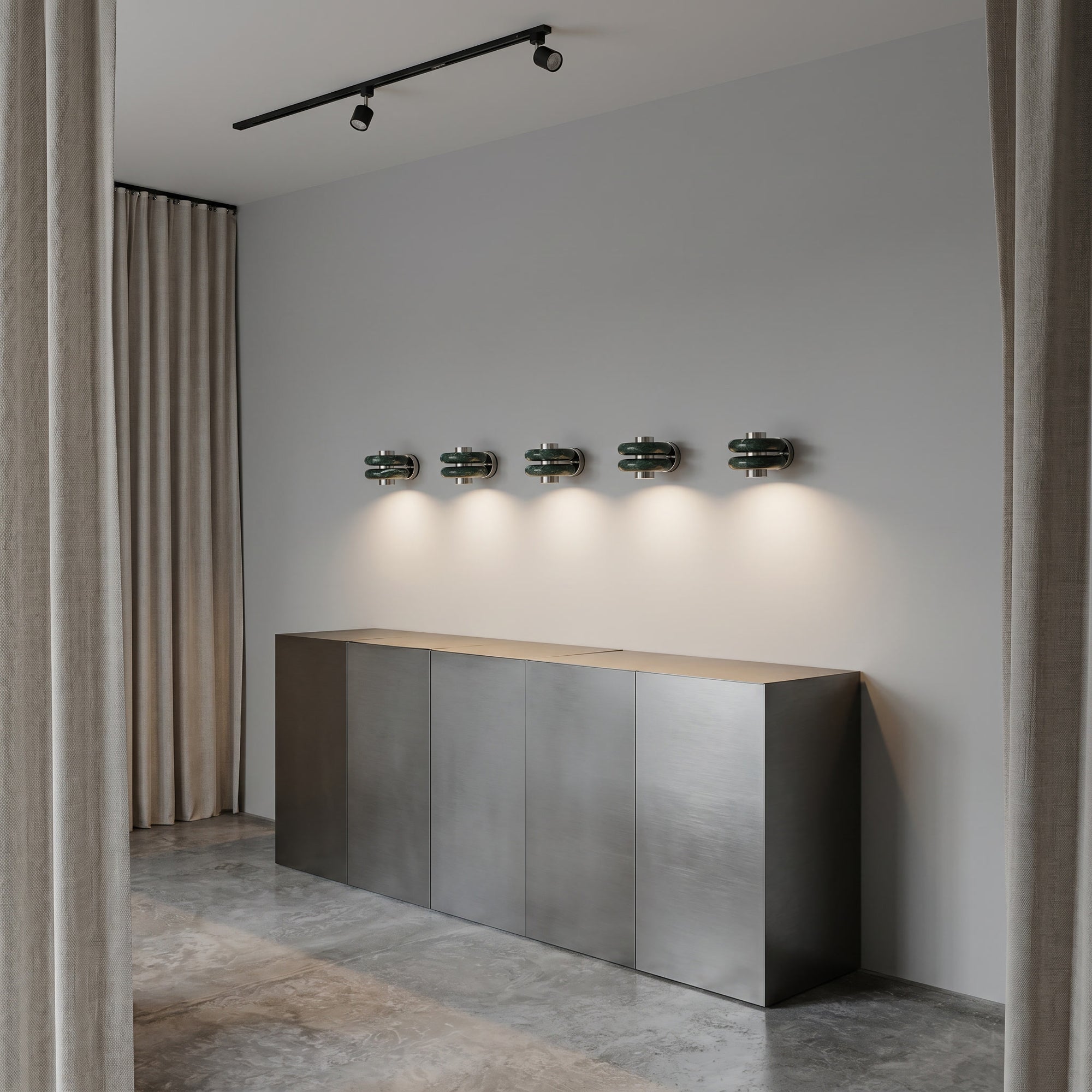 Aro Verde Tikal Marble Wall Light