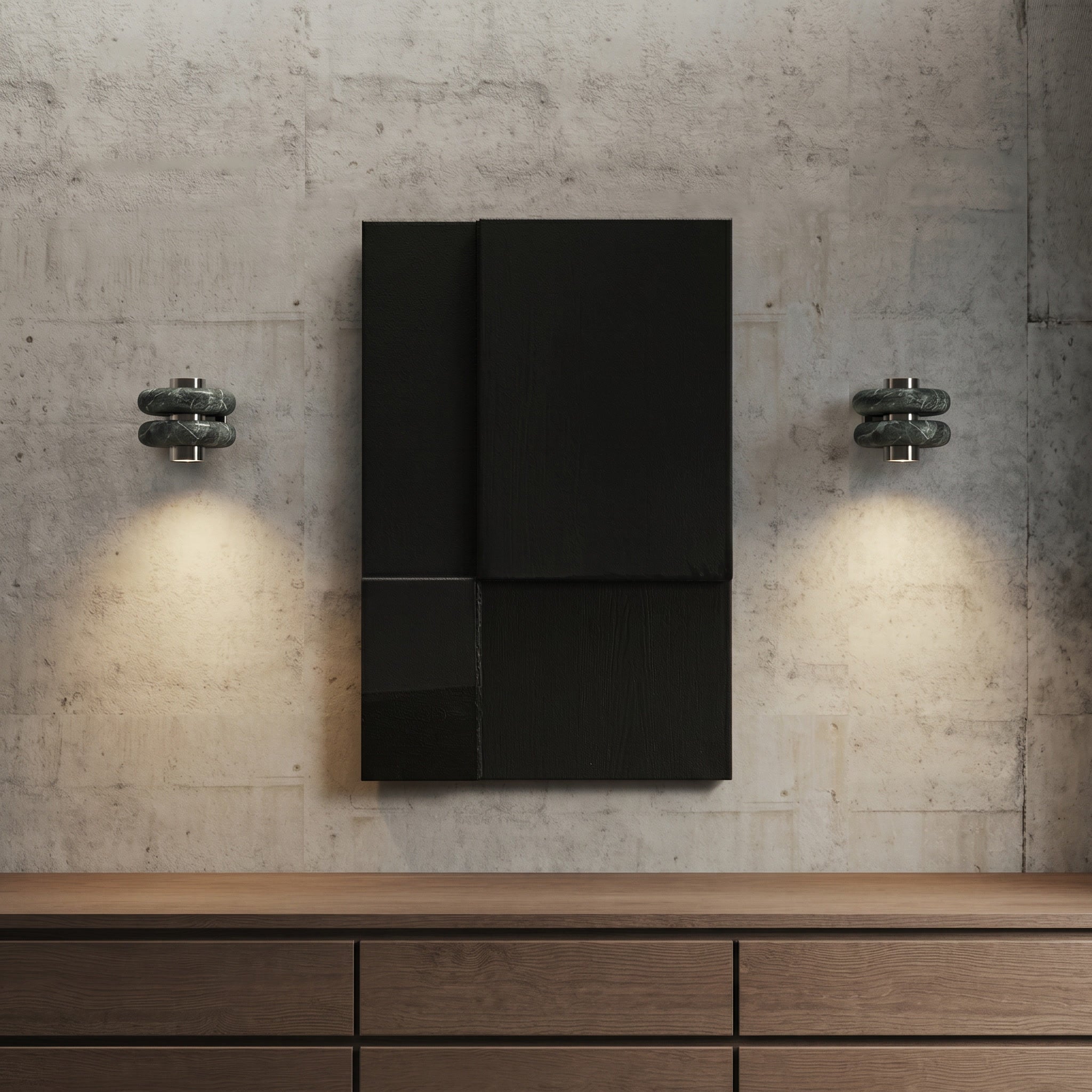 Aro Verde Tikal Marble Wall Light