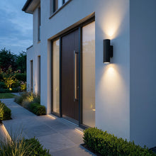 Aurora Concrete Outdoor Up/Down Wall Light