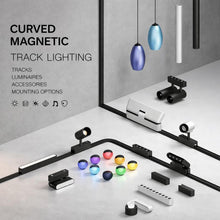 Axis Curved Magnetic Track Lighting