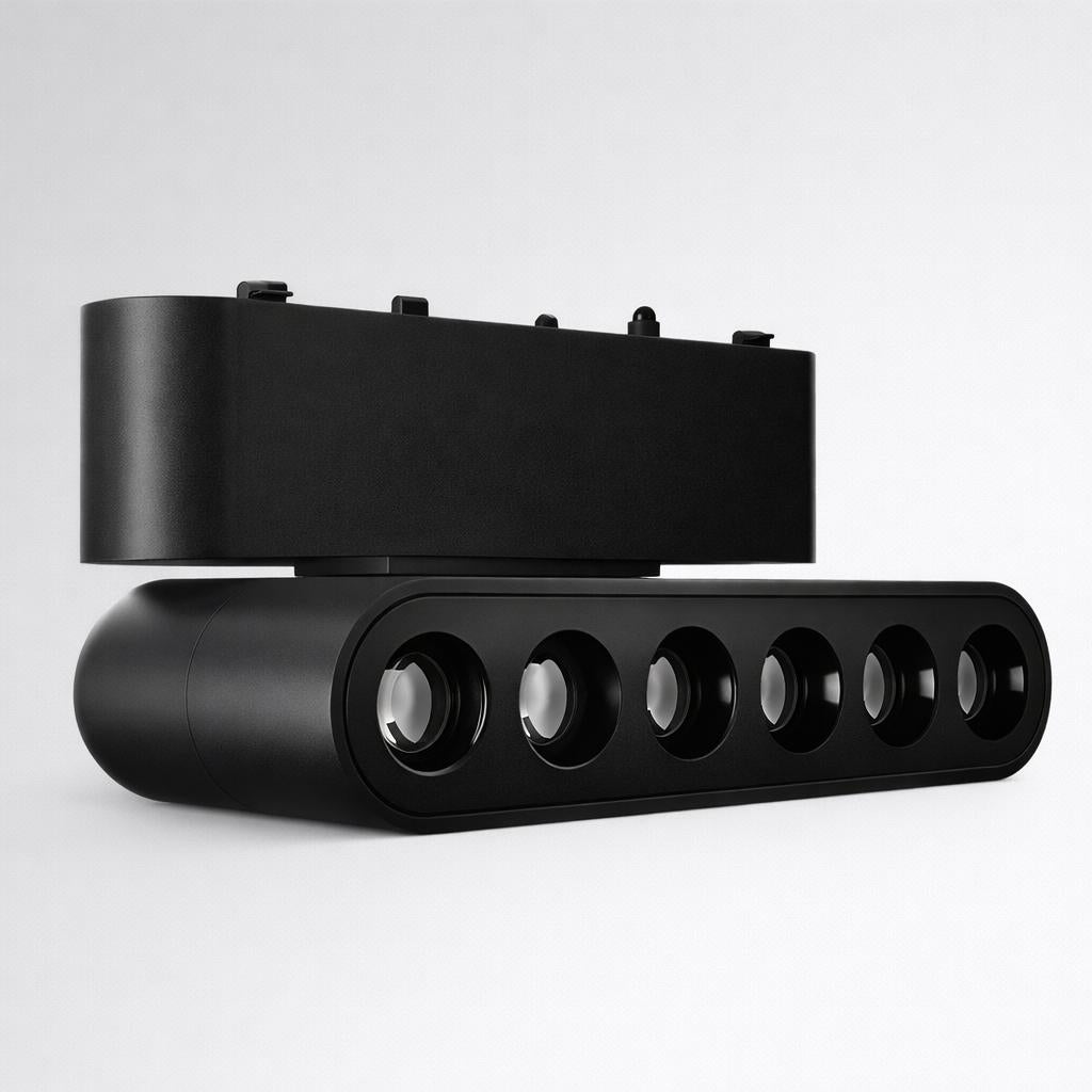 Axis Curved Magnetic Track Optical Linear Adjustable Light at ORE Lighting, Australia