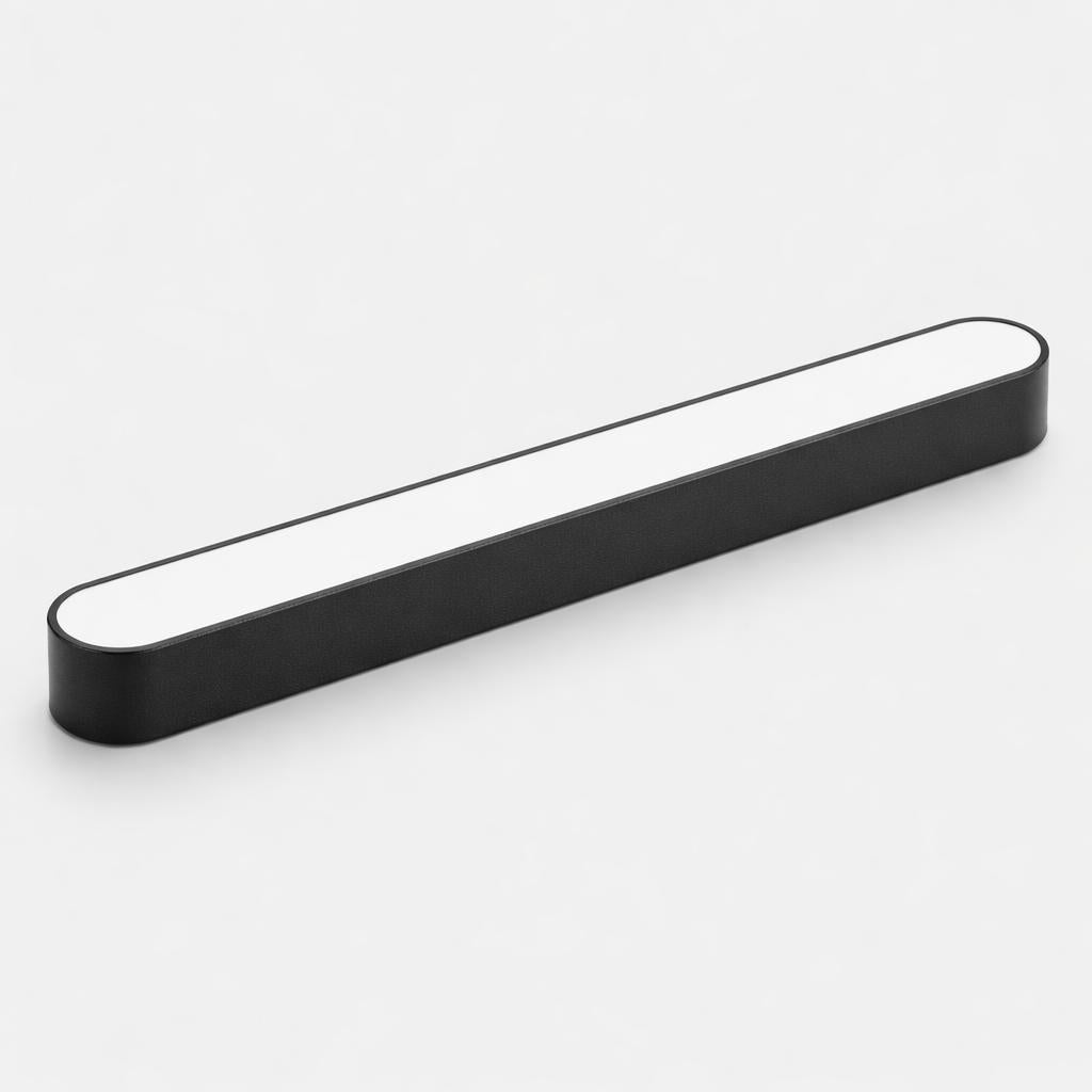 Axis Curved Magnetic Track Diffused Linear Light