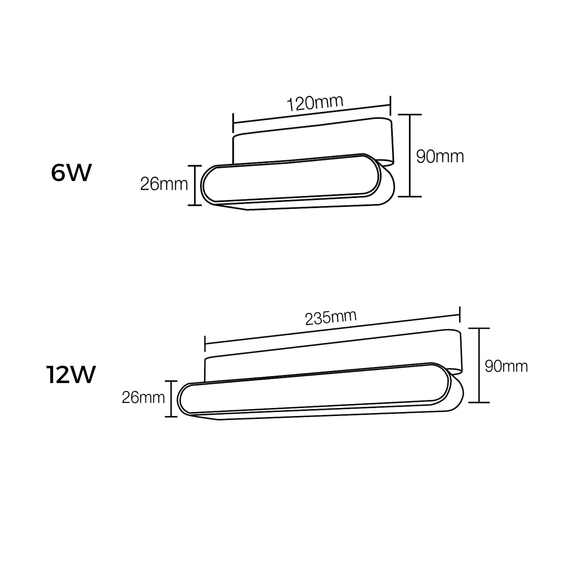 Axis Curved Magnetic Track Diffused Linear Adjustable Light