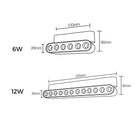 Axis Curved Magnetic Track Optical Linear Adjustable Light