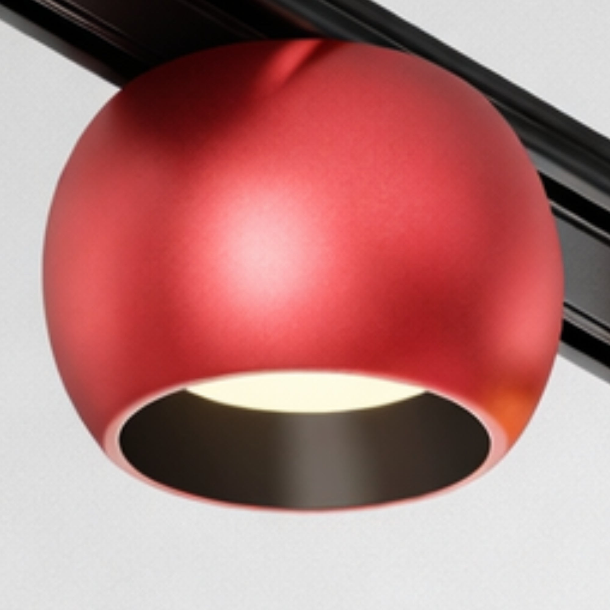 Axis Curved Magnetic Track Sphere Spotlight