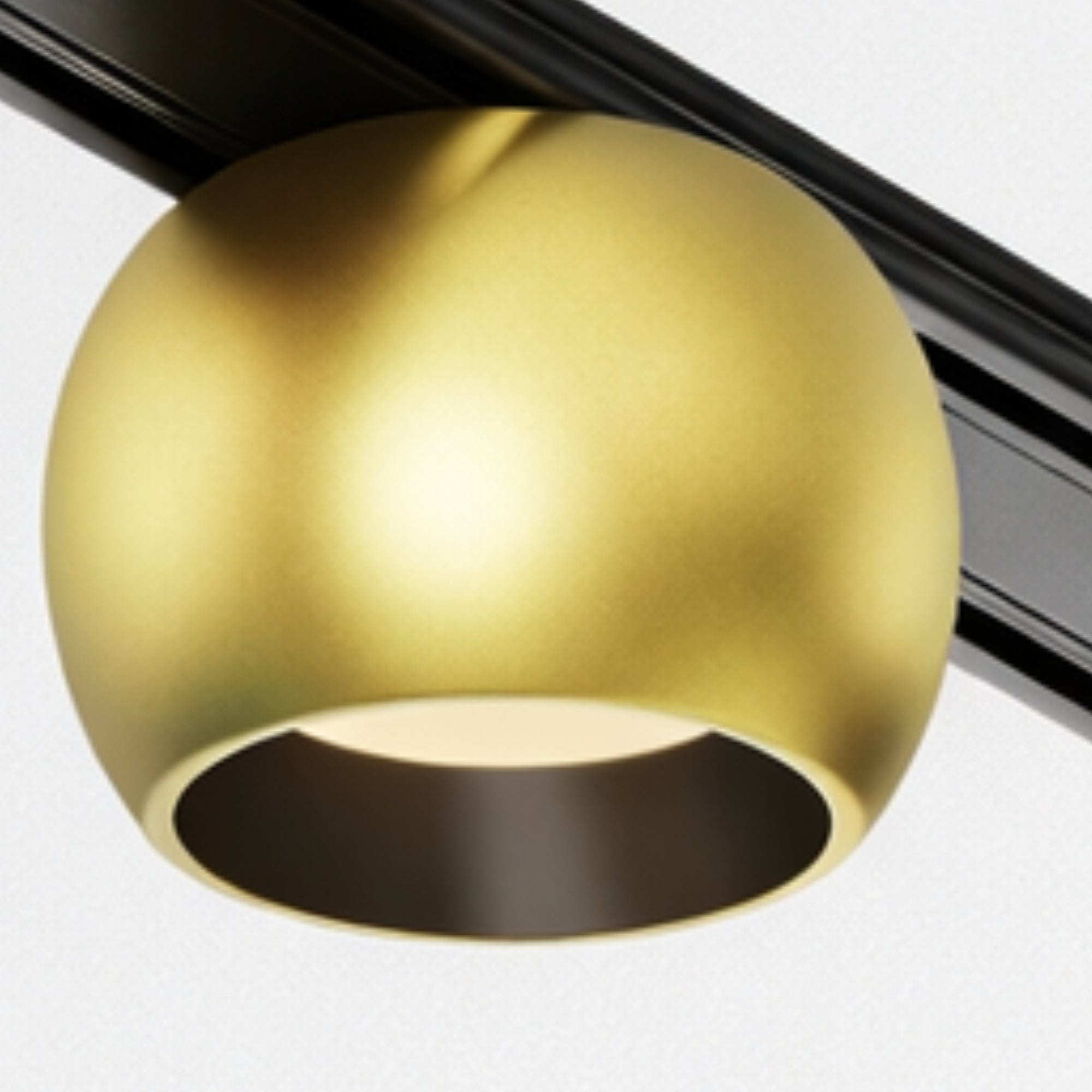 Axis Curved Magnetic Track Sphere Spotlight