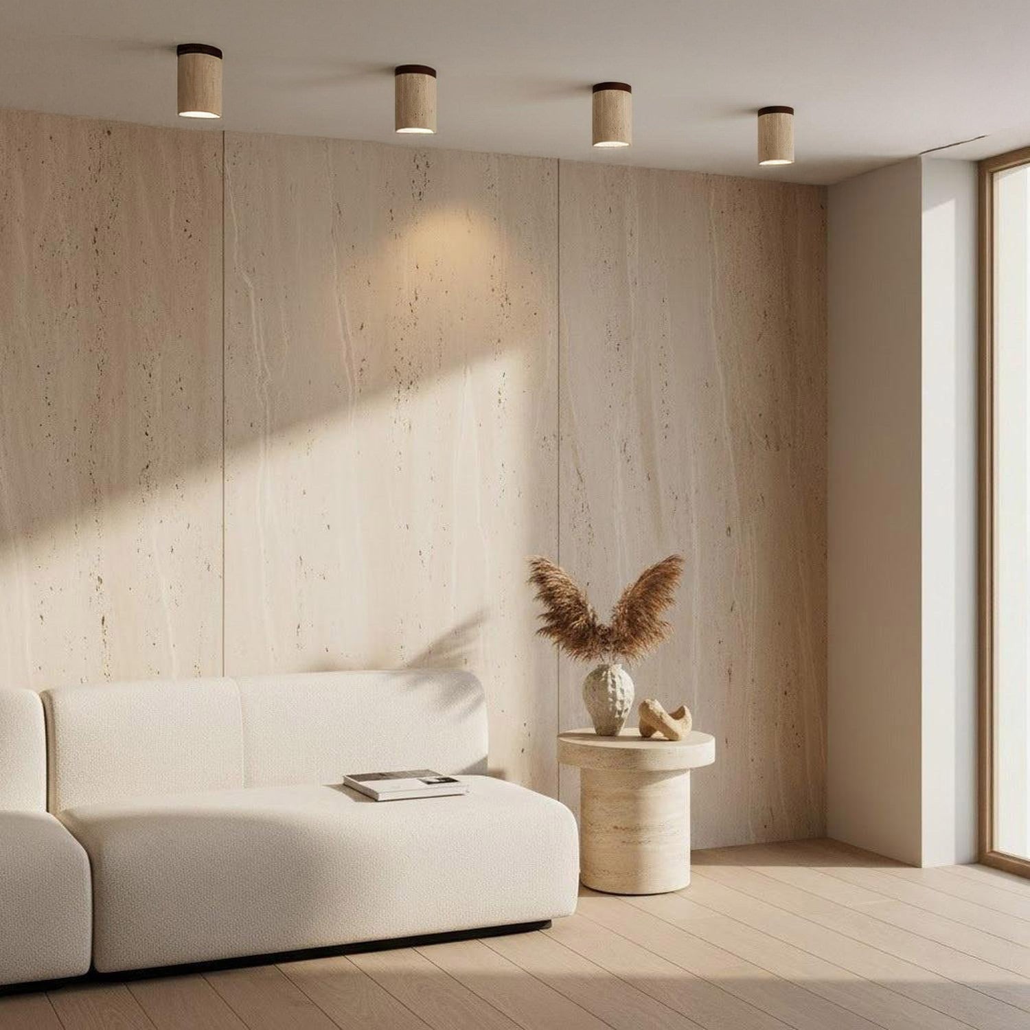 Beam Natural Stone Surface Mounted Downlight
