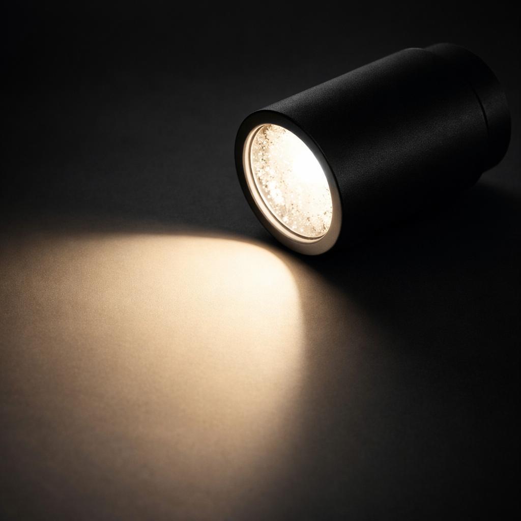 Beam Black Stone Surface Mounted Downlight