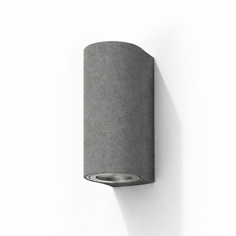 Blaze Sandstone Outdoor Up/Down Wall Light in Black IP65