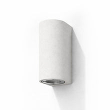 Blaze Sandstone Outdoor Up/Down Wall Light in White IP65