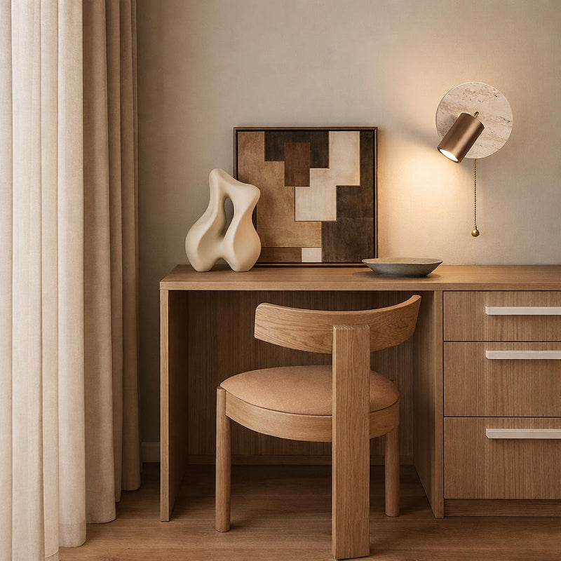 Brim Travertine 2 in 1 Indoor Wall Light