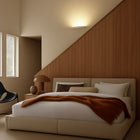 Cast Wall Washer Dimmable Small / Large in Sandy White