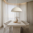 Clay Dome Stone Concrete Pendant Light Natural