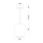 Clay Drop Stone Concrete Pendant Light Natural