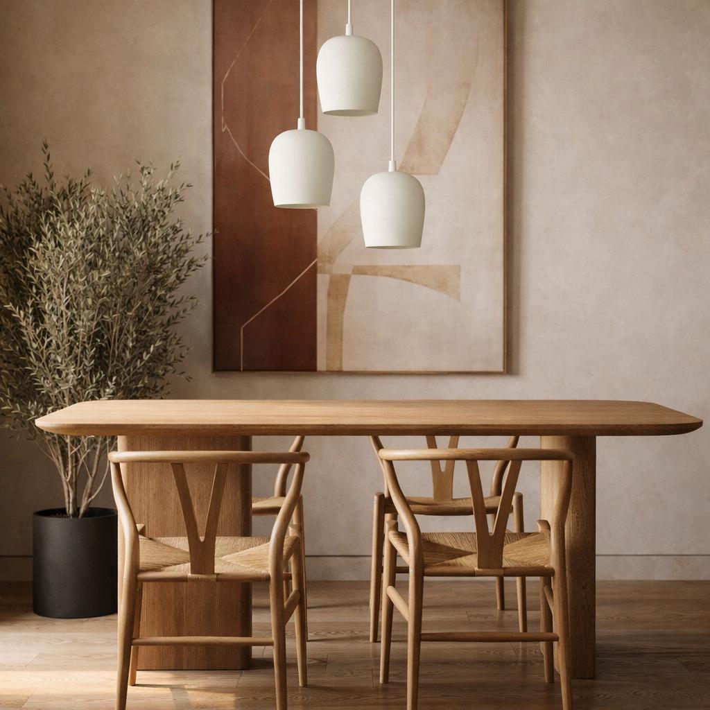 Clay Drop Stone Concrete Pendant Light Natural at ORE Lighting, Australia