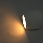 Clay Drop Plaster Pendant Light White