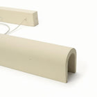 Clay Linear Stone Concrete Pendant Light Natural