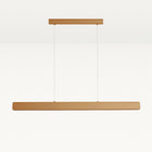 Clay Linear Plaster Pendant Light Terracotta