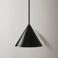 Cove Brushed Black Aluminium Pendant Light