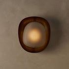 Dovik Resin Antique Bronze Wall Sconce