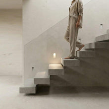 Drift Plaster Trimless LED Step Light Rectangular in White