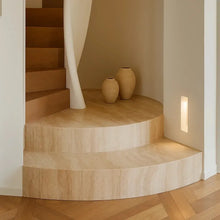 Drift Plaster Trimless LED Step Light Rectangular in White