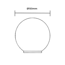 Ember Outdoor Orb Wall Light IP65