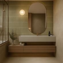 Ember Orb Wall Light Opal Glass IP44