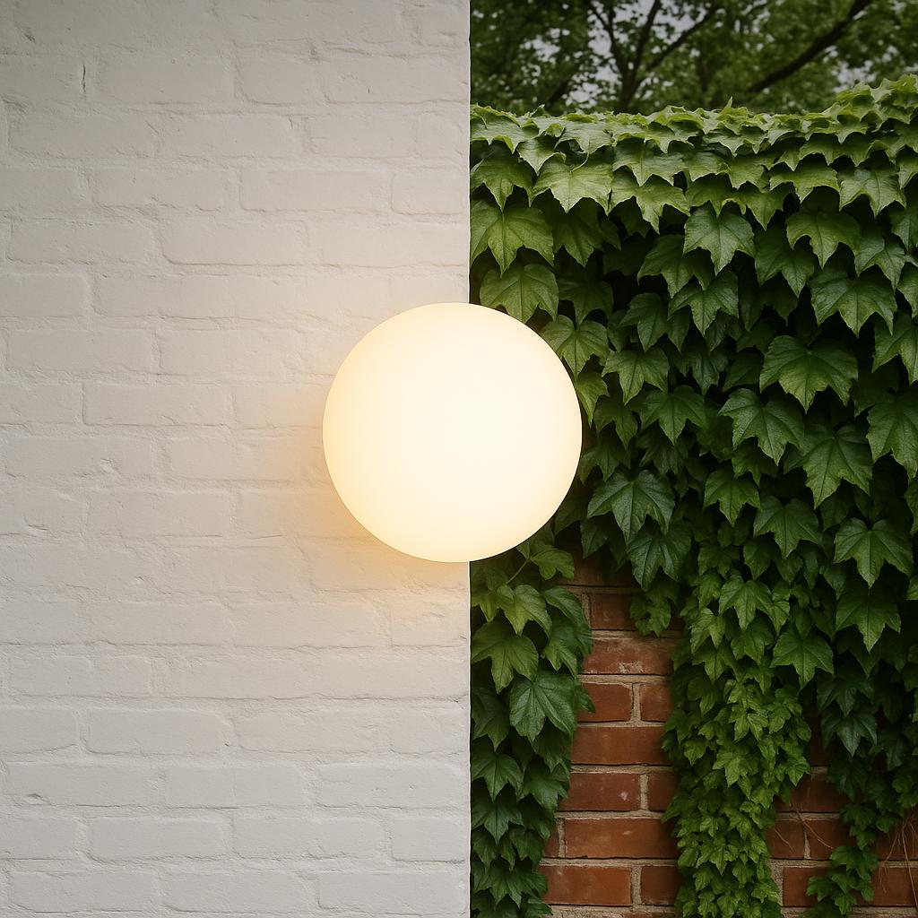 Ember Outdoor Orb Wall Light IP65