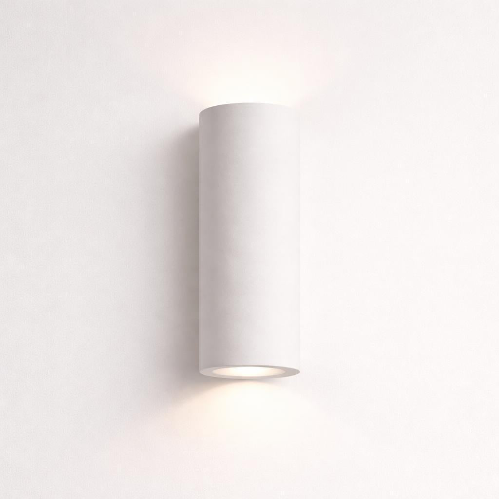 Eon Plaster Indoor Up/Down Wall Light in Matt White