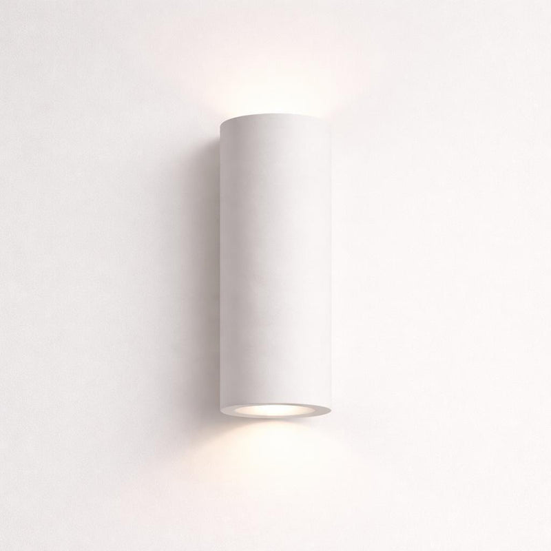 Eon Plaster Indoor Up/Down Wall Light in Matt White