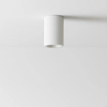 Eon Plaster Surface Mounted Downlight Small in Matt White at ORE Lighting, Australia