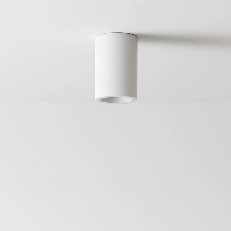 Eon Plaster Surface Mounted Downlight Small in Matt White at ORE Lighting, Australia