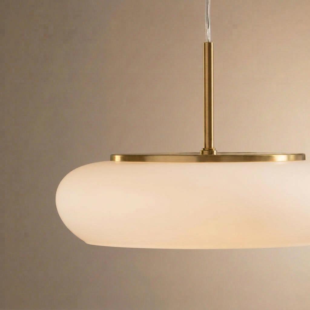 Fjord Opal Glass Pendant Light